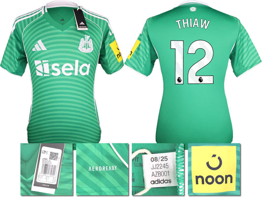 BNWT 2025 2026 NEWCASTLE UNITED AWAY SHIRT THIAW 12 MEN'S