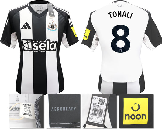 BNWT 2024 2025 NEWCASTLE UNITED HOME SHIRT TONALI 8 MEN'S