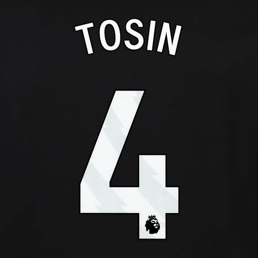 2023 2024 OFFICIAL FULHAM ADARABIOYO 4 3RD PLAYER SIZE NAME SET