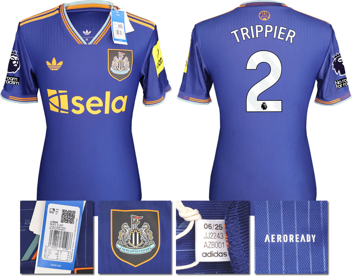 BNWT 2025/2026 Newcastle United FC adidas TRIPPIER 2 3rd Shirt