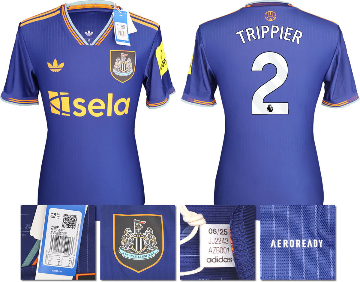 BNWT 2025/2026 Newcastle United FC adidas TRIPPIER 2 3rd Shirt