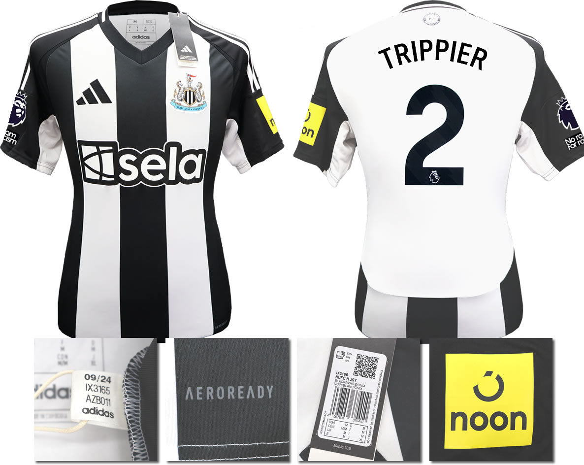 BNWT 2024 2025 NEWCASTLE UNITED HOME SHIRT TRIPPIER 2 MEN'S