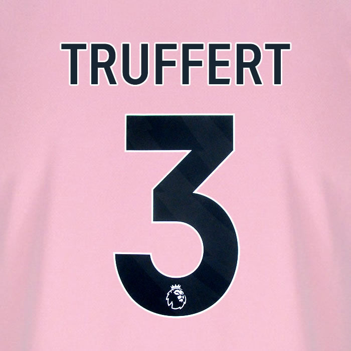 2025 2026 BOURNEMOUTH TRUFFERT 3 BLACK 3RD PLAYER SIZE NAME SET