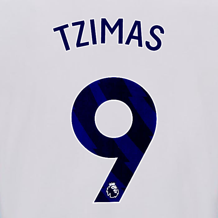 2025 2026 OFFICIAL BRIGHTON HOVE ALBION TZIMAS 9 HOME PLAYER SIZE NAME SET