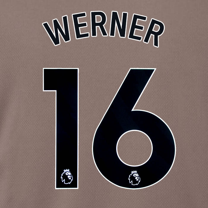 2023 2024 OFFICIAL TOTTENHAM HOTSPUR WERNER 16 3RD PLAYER SIZE NAME SET