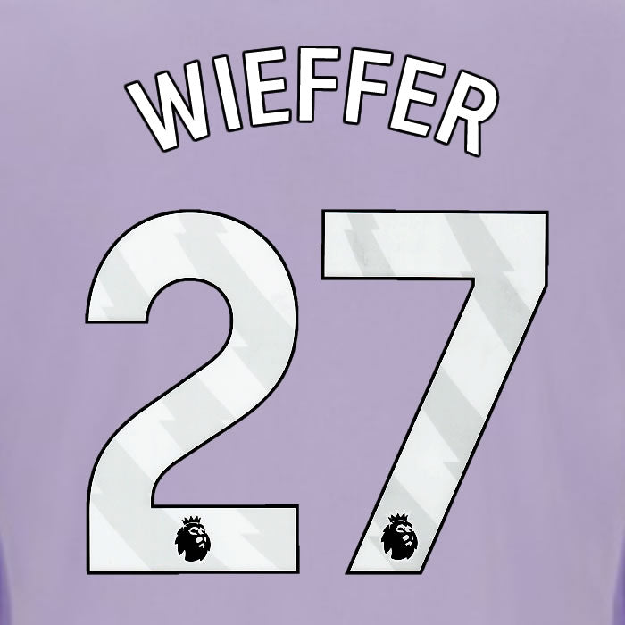 2025 2026 OFFICIAL BRIGHTON HOVE ALBION WIEFFER 27 AWAY PLAYER SIZE NAME SET