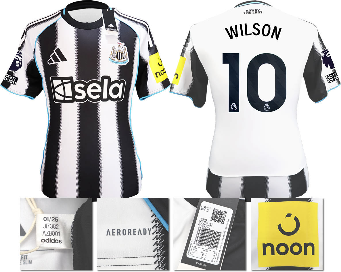 BNWT 2025 2026 NEWCASTLE UNITED HOME SHIRT GORDON 10 MEN'S