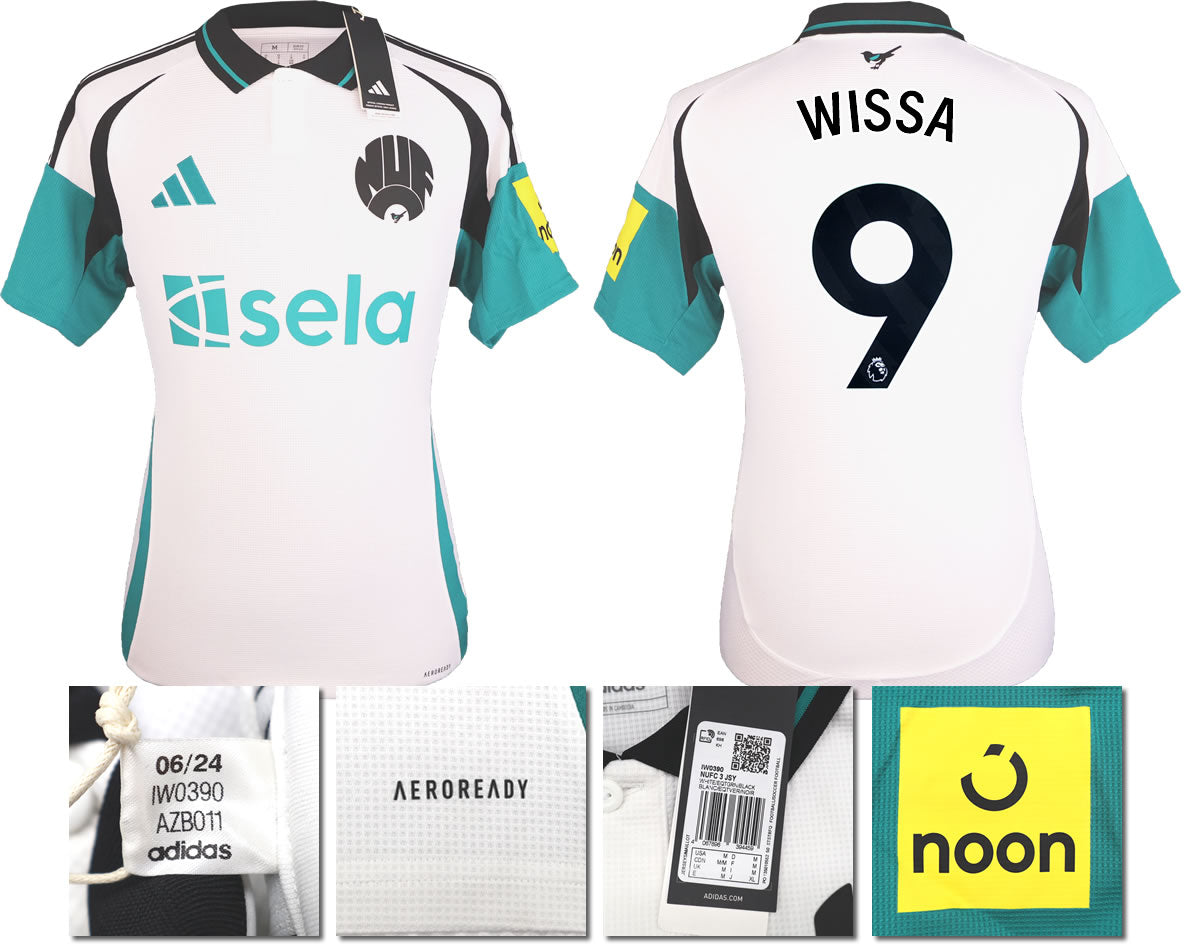 BNWT 2024 2025 NEWCASTLE UNITED 3RD SHIRT WILSON 9 MEN'S