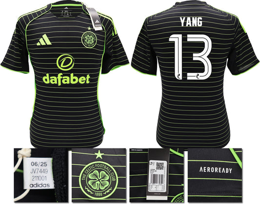 BNWT 2025/26 CELTIC FC AWAY SHIRT YANG 13